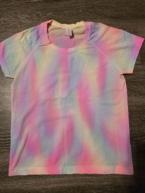Lululemon Psychedelic Wash Swiftly Tech Short Sleeve Size 8